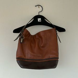Tignanello genuine leather brown purse